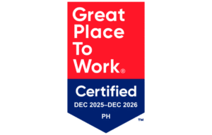 Qualfon Great Place to Work Certified Philippines badge for December 2025 to December 2026